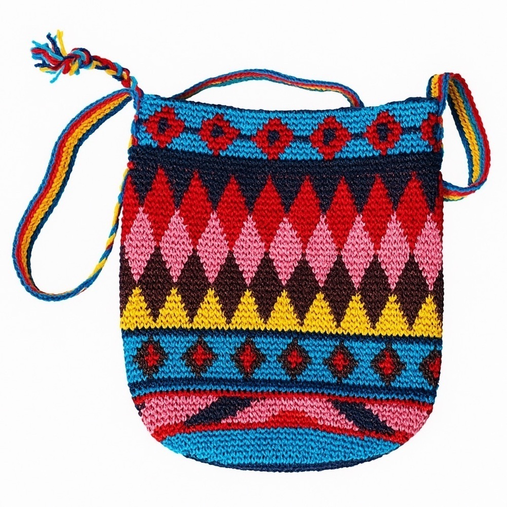 Crochet Mochila Wayuu Bag